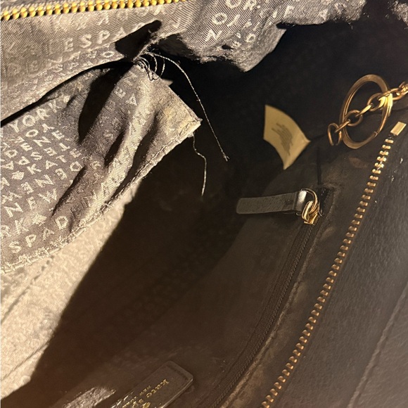 Kate Spade Black Grove Street Small Lana Satchel- no strap - Picture 7 of 7
